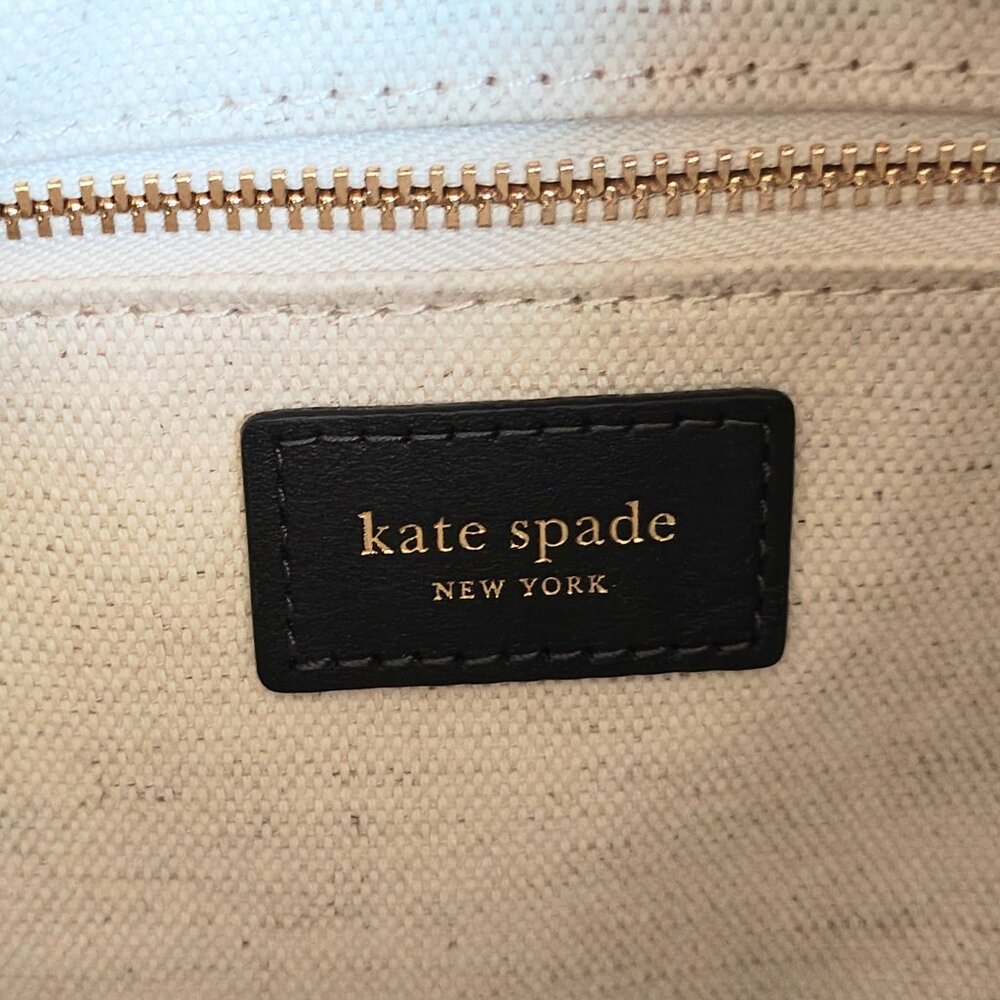 KATE SPADE Flower Jacquard Shoulder Bag - Picture 15 of 15